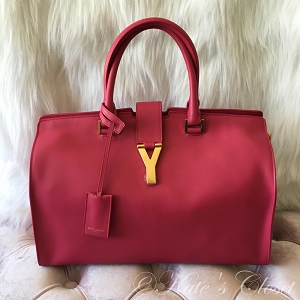 NEW SAINT LAURENT Borsa Ligne Y Macho- Fushia