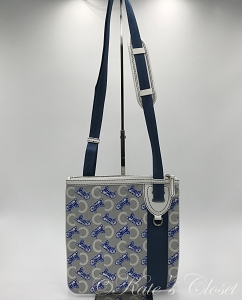 Celine Crossbody Bag- Blue/White