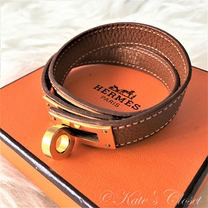 HERMES Kelly Double Tour Bracelet
