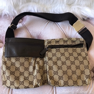 GUCCI GG Monogram Waist Bag