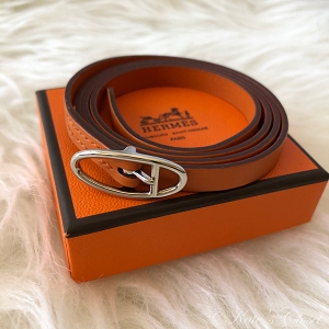HERMES Hapi Orange Wrap Bracelet