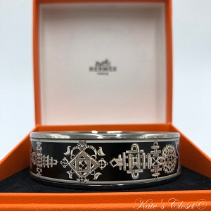 HERMES Enamel Bracelet/Bangle