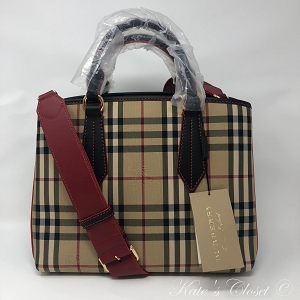 NEW BURBERRY MD Ballingdon Tote/Shoulder Bag