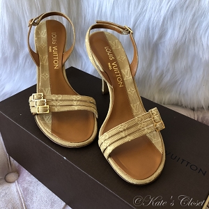 LOUIS VUITTON Stiletto Sandals